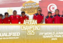 TENNIS – 14e EDITION DU CHAMPIONNAT D’AFRIQUE PAR EQUIPE